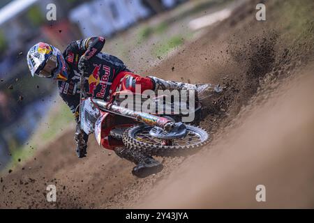 Championnat du monde de motocross 19-MXGP de Chine â 15 Settembre 2024-Class-Jorge Prado-Team GasGas Factory pendant MXGP de Chine, course de Motocross à Shangai, Chine, le 16 septembre 2024 Banque D'Images