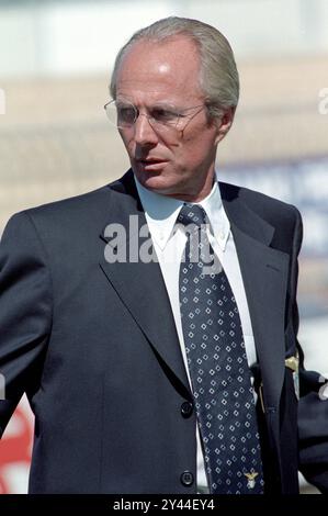 Piacenza Italie 13/1998 : Sven Göran Eriksson, entraîneur du Lazio, avant le match du championnat de football Seria A 1998-1999 Piacenza - Lazio Banque D'Images