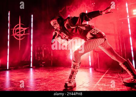 Concert de musique - Bambie Thug - Crown the Witch Tour Bambie Thug Milan Santeria Toscana 31 Italie Copyright : xMirkoxFava/TSCKx/xLiveMediax LPM 1521702 Banque D'Images