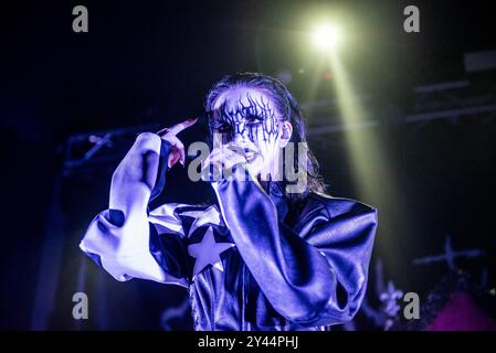 Concert de musique - Bambie Thug - Crown the Witch Tour Bambie Thug Milan Santeria Toscana 31 Italie Copyright : xMirkoxFava/TSCKx/xLiveMediax LPM 1521694 Banque D'Images