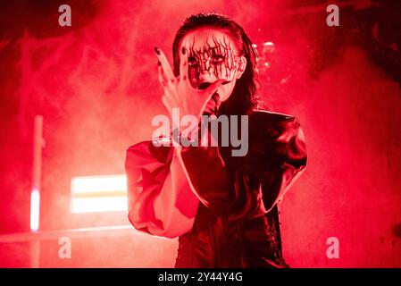 Bambie Thug se produit en concert - Crown the Witch Tour, Milan, Italie crédit : Independent photo Agency Srl/Alamy Live News Banque D'Images