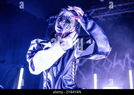 Bambie Thug se produit en concert - Crown the Witch Tour, Milan, Italie crédit : Independent photo Agency Srl/Alamy Live News Banque D'Images