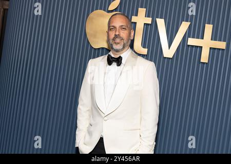 Lee Eisenberg assiste aux arrivées de l'Apple TV+ Primetime Emmy Party à Mother Wolf à Los Angeles, CA, le 15 septembre 2024. (Photo de Corine Solberg/Sipa USA) Banque D'Images