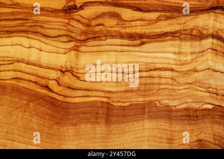 Fond de bois d'olivier avec des nervures Banque D'Images