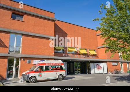 Klinikum im Friedrichshain, Landsberger Allee, Friedrichshain, Berlin, Deutschland *** Klinikum im Friedrichshain, Landsberger Allee, Friedrichshain, Berlin, Allemagne Banque D'Images