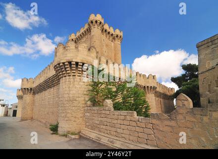 Château de Mardakan dans la région de Khazar à Bakou, Azerbaïdjan Banque D'Images