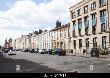 Vues des rues de la ville dans le quartier de Chaing Cross à Glasgow, Écosse au Royaume-Uni Banque D'Images