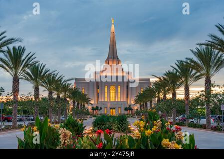 Gilbert Arizona Temple Banque D'Images