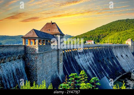 Edersee, Allemagne Banque D'Images