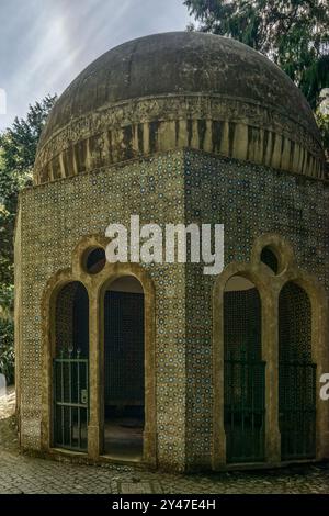 Parc national de Pena entourant le Palais de Pena dans la paroisse de São Pedro de Penaferrim dans la ville de Sintra, Portugal, Europe Banque D'Images