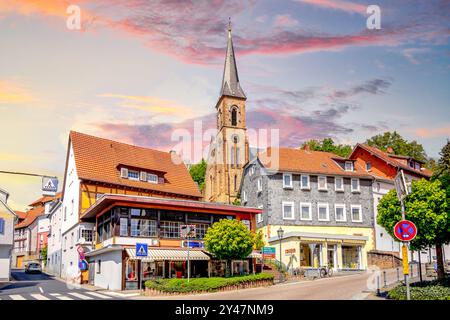 Bad Soden Salmünster, Hesse, Allemagne Banque D'Images