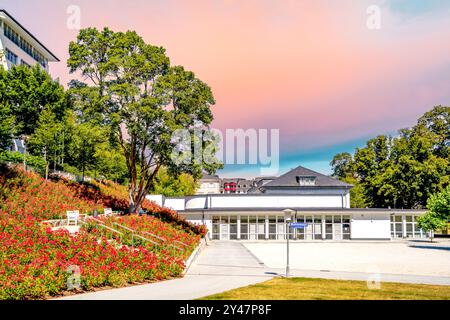 Vieille ville de Bad Schwalbach, Allemagne Banque D'Images