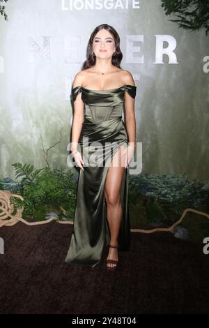 New York, États-Unis. 16 septembre 2024. New York, New York, États-Unis. 16 septembre 2024. Savanah Moss assiste à la première mondiale de Never Let Go de Lionsgate au Regal Times Square le 16 septembre 2024 à New York. Crédit : RW/Media Punch/Alamy Live News crédit : MediaPunch Inc/Alamy Live News Banque D'Images