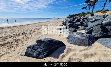 Plage de Matray, île de Ré, deux-Sèvres, France Banque D'Images