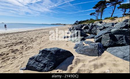 Plage de Matray, île de Ré, deux-Sèvres, France Banque D'Images