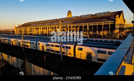 Gare, la Rochelle, deux-Sèvres, France Banque D'Images