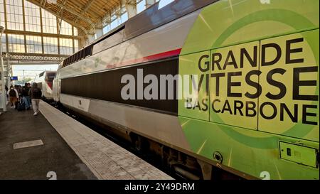 Gare, la Rochelle, deux-Sèvres, France Banque D'Images