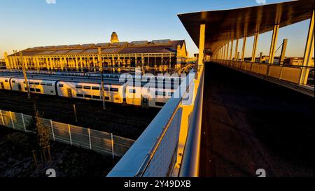 Gare, la Rochelle, deux-Sèvres, France Banque D'Images