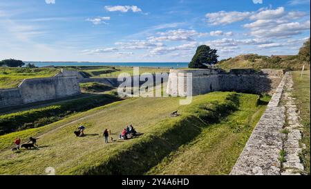 Saint-Martin en Ré, fortifications Vauban, île de Ré, deux-Sèvres, France Banque D'Images