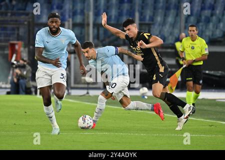 Roma, Italie. 16 septembre 2024. Italie, 29 mars 2024 : Mattia Zaccagni pendant le championnat italien Serie A 2023-2024 match de football entre Napoli et Monza au stade de Maradona, Italie (Felice de Martino/SPP) crédit : SPP Sport Press photo. /Alamy Live News Banque D'Images