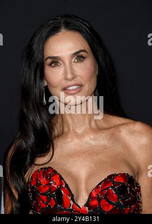 Los Angeles, États-Unis. 16 septembre 2024. Demi Moore arrive à la première de « The substance » à Los Angeles au Directors Guild Theatre à Los Angeles, EN CALIFORNIE, le 16 septembre 2024 © Majil/ Credit : AFF/Alamy Live News Banque D'Images