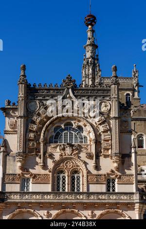 Bussaco Palace Hotel, Serra do Bussaco, Portugal Banque D'Images