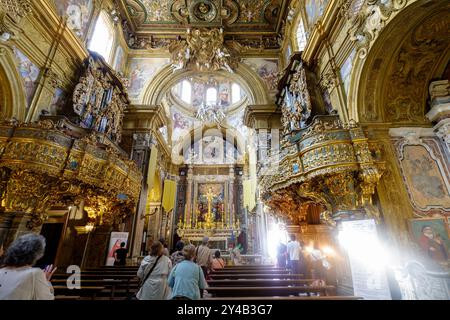 Église San Gregorio Armeno alias église Santa Patrizia dans la vieille ville de Naples, Italie, Europe Banque D'Images