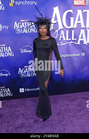 Symone beim Launch Event der Disney+ / Marvel Television Miniserie 'Agatha All Along' im El Capitan Theatre. Los Angeles, 16.09.2024 Banque D'Images