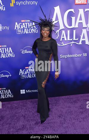 Symone beim Launch Event der Disney / Marvel Television Miniserie Agatha All along im El Capitan Theatre. Los Angeles, 16.09.2024 *** Symone à l'événement de lancement de la mini-série télévisée Disney Marvel Agatha All Along au El Capitan Theatre Los Angeles, 16 09 2024 Foto:xD.xStarbuckx/xFuturexImagex agatha 4944 Banque D'Images