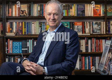 James Daunt, fondateur, Daunt Books et directeur général, Waterstones, Banque D'Images