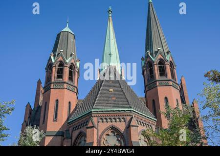 Ev. Apostel-Paulus-Kirche, Akazienstraße, Schöneberg, Berlin, Deutschland Banque D'Images