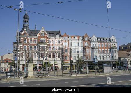 Bâtiments anciens, Gruenstrasse, Alt-Koepenick, Altstadt, Koepenick, Treptow-Koepenick, Berlin, Allemagne, Europe Banque D'Images