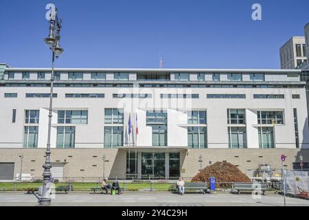 Ambassade France, Pariser Platz, Mitte, Berlin, Allemagne, Europe Banque D'Images