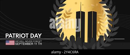 Journée Patiot. Bannière, arrière-plan vectoriel. Illustration de Vecteur