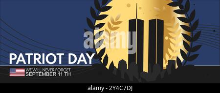 Journée Patiot. Bannière, arrière-plan vectoriel. Illustration de Vecteur