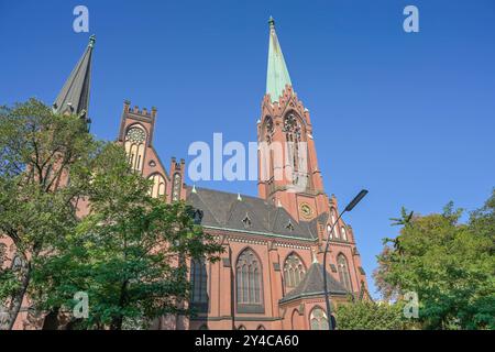 EV. Apostel-Paulus-Kirche, Akazienstraße, Schöneberg, Berlin, Deutschland *** EV Apostel Paulus Kirche, Akazienstraße, Schöneberg, Berlin, Allemagne Banque D'Images