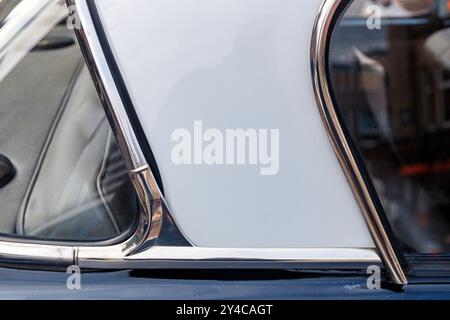 Détail Sunbeam Rapier. Burnley Vintage and performance car Show 2024.. Banque D'Images