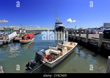 Port de Greenport Long Island New York Banque D'Images