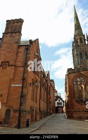 St Mary Street à Coventry Banque D'Images