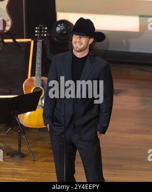 Nashville, États-Unis. 18 septembre 2024. Tyler Hubbard présente à la 17e Academy of Country Music Honors au Ryman Auditorium le 21 août 2024 à Nashville, Tennessee. (Photo : Amiee Stubbs/imageSPACE)/SIPA USA crédit : SIPA USA/Alamy Live News Banque D'Images