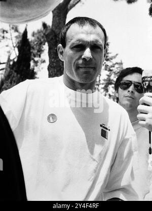 © LaPresse archivio storico Italia giugno 1990 sport calcio MondialiItalia '90 Salvatore Schillaci nella foto : il giocatore Italiano Tot˜ Schillaci N 901394 Banque D'Images