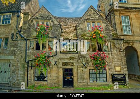 The Bridge Tea Rooms à Bradford-on-Avon dans le Wiltshire. Banque D'Images