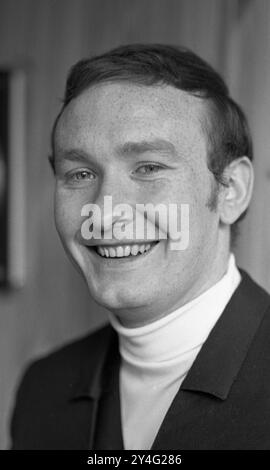 Brian Poole, chanteur de Tremeloes c1967 photo des Archives Henshaw Banque D'Images