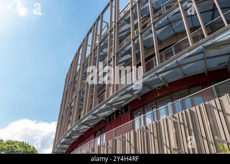 Wilhelm-Hausenstein-Gymnasium, München Bogenhausen, Allemagne Banque D'Images