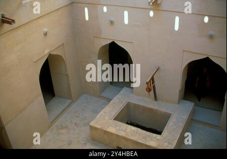 Oman, château de Jabrin Banque D'Images