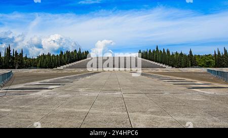 REDIPUGLIA, ITALIE – 29 MAI 2024 : Museo del Sacrario Militare. Ce musée commémoratif militaire rend hommage aux soldats de la première Guerre mondiale Banque D'Images