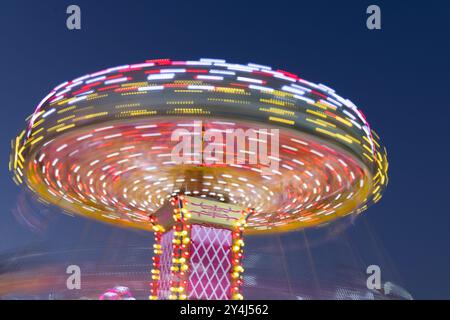 Attractions de foire à la foire annuelle « Witney Feast ». Banque D'Images