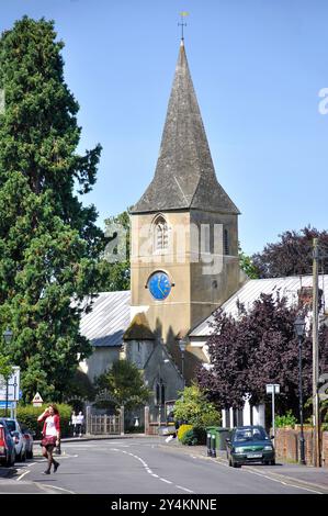 L'église Saint-Laurent, la rue de l'Église, Alton, Hampshire, Angleterre, Royaume-Uni Banque D'Images