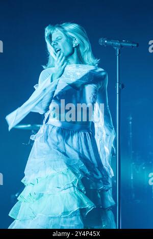 Concert de musique - Aurora - ce qui est arrivé à la Terre 24/ 25 Aurora Aksnes Milan Alcatraz Italie Copyright : xMirkoxFava/TSCKx/xLiveMediax LPM 1525257 Banque D'Images