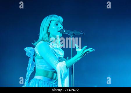 Concert de musique - Aurora - ce qui est arrivé à la Terre 24/ 25 Aurora Aksnes Milan Alcatraz Italie Copyright : xMirkoxFava/TSCKx/xLiveMediax LPM 1525248 Banque D'Images